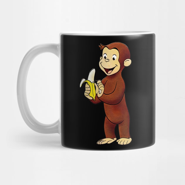 Curious George happy by NobleNotion